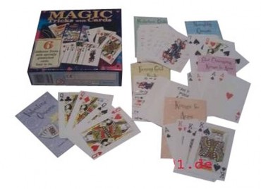 6 + Zaubertricks mit Karten - Zauberkasten - Kartentricks 