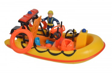 Simba Feuerwehrmann Sam - Neptune Boot mit Figur 