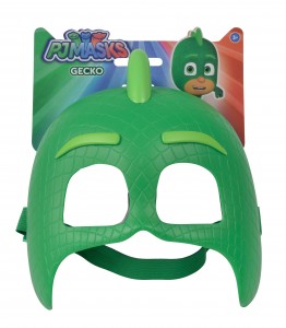 Simba PJM Mske Gecko - Gekko in grün - Pyjamahelden - Kindermaske 