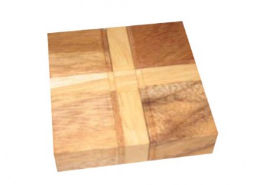 Kreuz - Puzzle - Holzkreuz formen - Holz Geduldspiel 