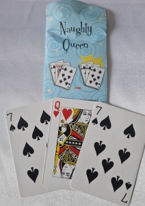 Valentine Damen - Kartentrick mit Damen und Siebenen - Zaubertrick 