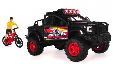 Dickie Toys - Ford Raptor Spielzeugauto (25 cm) für Downhill Racing Action 