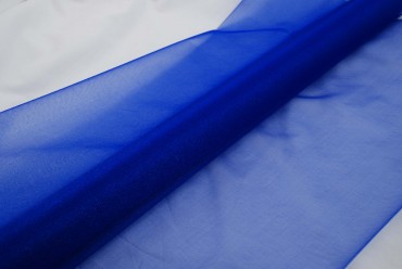 Organza blau 10 m x 70 cm - Organzastoff Dekostoff 
