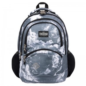 Schulrucksack für Schule – 26l Grey Clouds – Graue Wolken 
