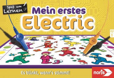 Noris Spiel - Mein erstes Electric - Lernspiel 12 Bildtafeln 