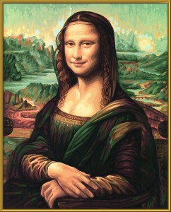 Malen nach Zahlen - Mona Lisa - Meisterklasse Premium 