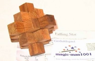 Der fallende Stern - Holzpuzzle 