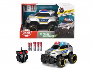 Dickie - RC Police Offroader - ferngesteuertes Fahrzeug Polizei 