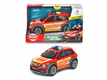 Dickie Toys - VW Tiguan R-Line Fire Car: kraftvoller Einsatz-SUV Dickie Toys 