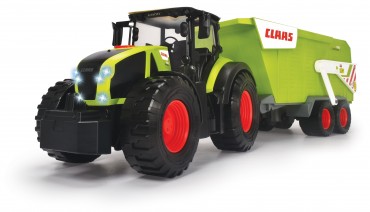 CLAAS Farm Traktor mit Anhänger 