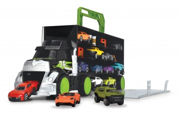 Carry & Store Transporter - Spielzeug-LKW zur Aufbewahrung von 28 Spielzeugautos 