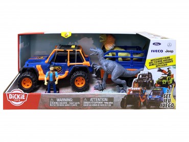 Dickie Toys - Dino Commander (40 cm) - Spielzeug-Auto „Jeepster Commander" 