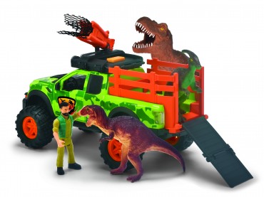 Dickie Toys - Dinosaurier-Fahrzeug Dino Hunter (25 cm) 