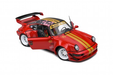 Porsche RWB Red Saduka - Modellauto 1:18 Solido 