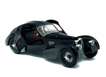 Modellauto 1:18 Bugatti Atlantic schwarz 