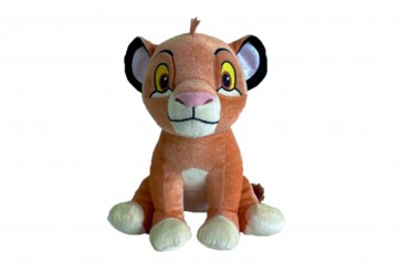 Simba Disney D100 Platinum - Simba - König der Löwen - Kuscheltier Plüschfigur - Jubiläumsedition 
